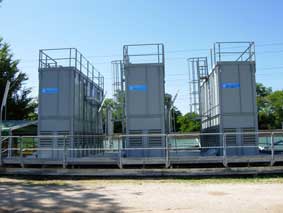 Cooling towers Aluminum plant