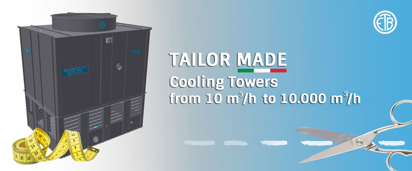 Tailor made cooling towers