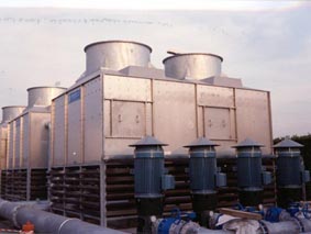 Sistemi di raffreddamento industriale per impianto chimico