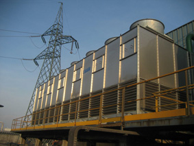 Cooling Towers Steel transformation plant